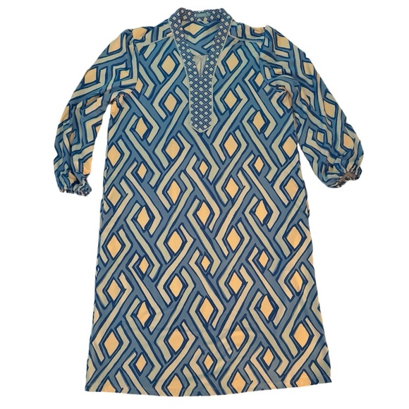 J. McLaughlin Emer Long Sleeve Dress Size M - Picture 12 of 12